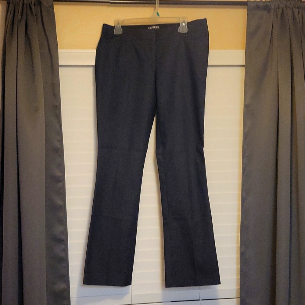 Express Denim Blue Slacks